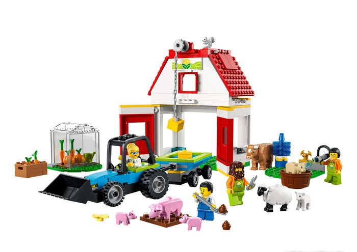 Конструктор LEGO Original City Ферма и амбар с животными, 60346 - фото 5 - id-p203118441
