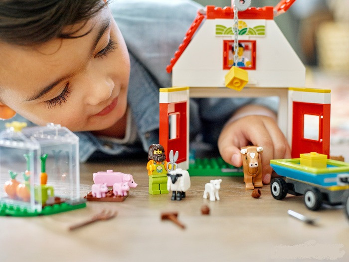 Конструктор LEGO Original City Ферма и амбар с животными, 60346 - фото 6 - id-p203118441