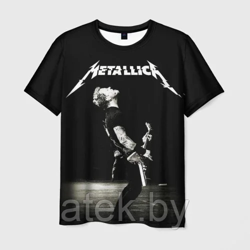 Мужская футболка  Metallica