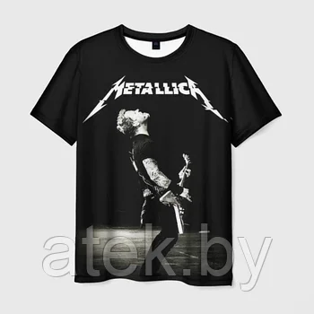 Мужская футболка  Metallica