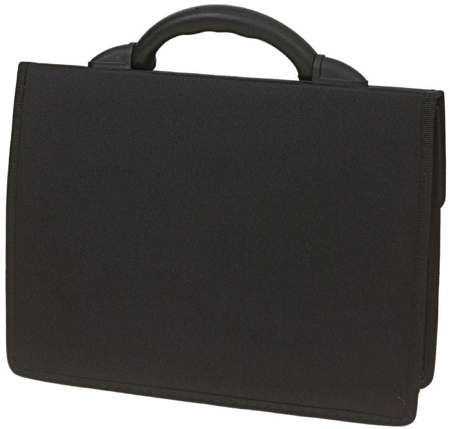 Портфель деловой Pelso OfficeSpace 350*260*80 мм, черный - фото 1 - id-p203119230