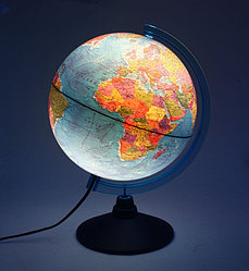 Глобус политический интерактивный Globen с подсветкой диаметр 250 мм, 1:50 млн