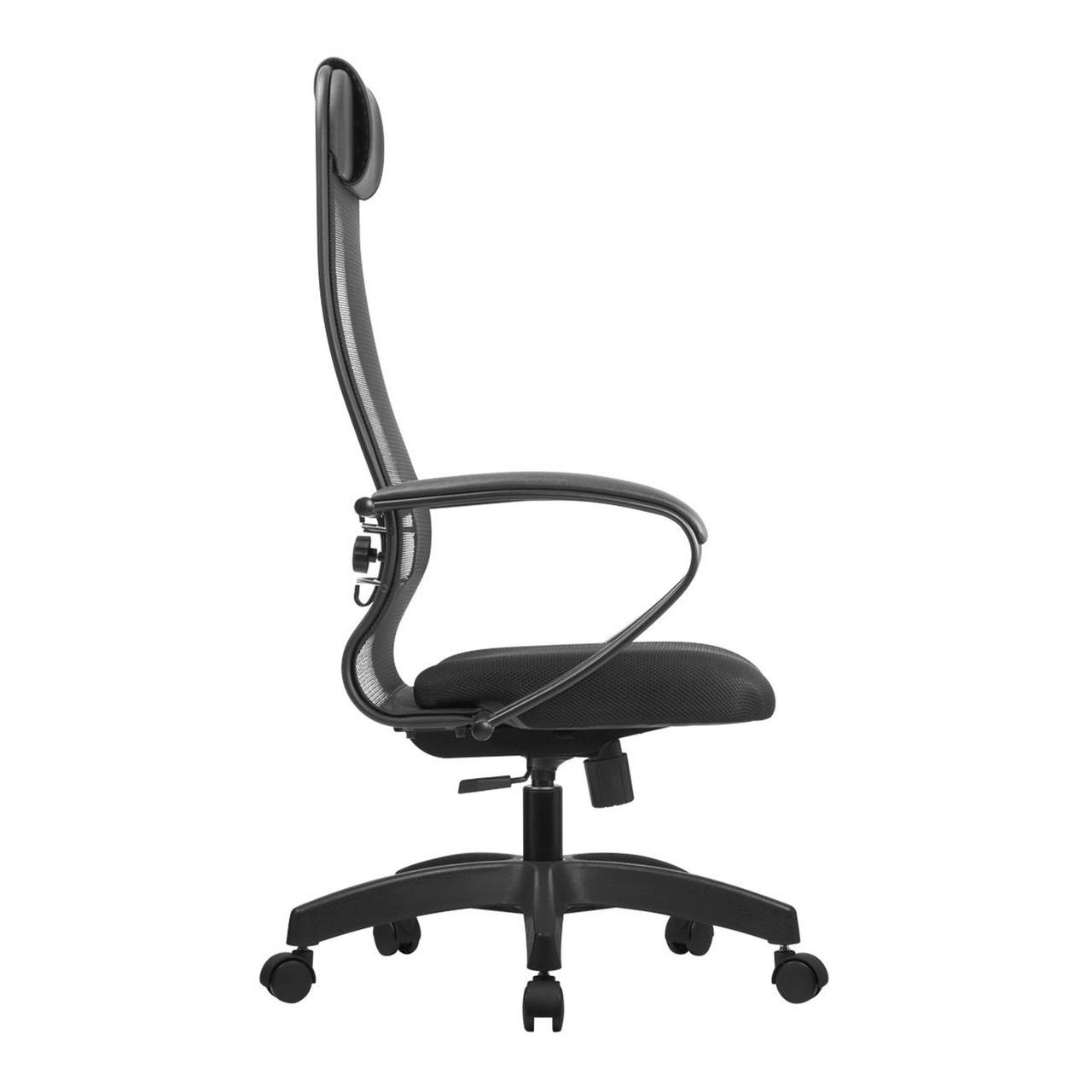 Кресло поворотное Метта 11-17831, чёрный, сетка, цвет каркаса черный - фото 2 - id-p181693428