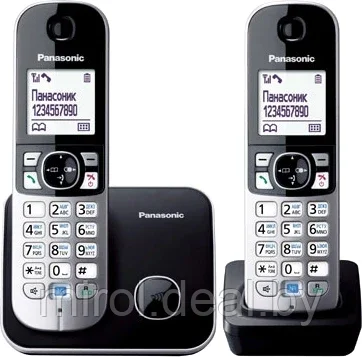 Беспроводной телефон Panasonic KX-TG6812 - фото 1 - id-p203125258