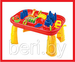 Стол для игры с водой и песком, 18 элементов, PITUSO, HWA542804