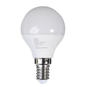 Лампа светодиодная G45 7W, Е14, 560lm 4200K FORZA