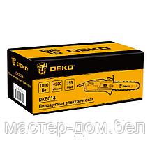 Пила цепная электрическая DEKO DKEC14, фото 3