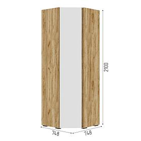 Шкаф угловой Хелен ШК-04  ( 2 варианта цвета) фабрика Стендмебель