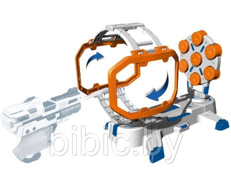 Детский бластер + мишень тир S3230 с мягкими пулями, игрушечное оружие для детей, игрушечный автомат пистолет - фото 2 - id-p203134839