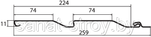 Сайдинг Корабельная доска XL Grand Line Standart бежевый (3,6м) - фото 2 - id-p124641852