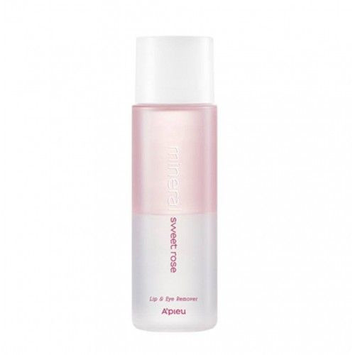 100 МЛ! Средство для снятия макияжа A'PIEU Mineral Lip&Eye Remover Sweet Rose - фото 1 - id-p202649632