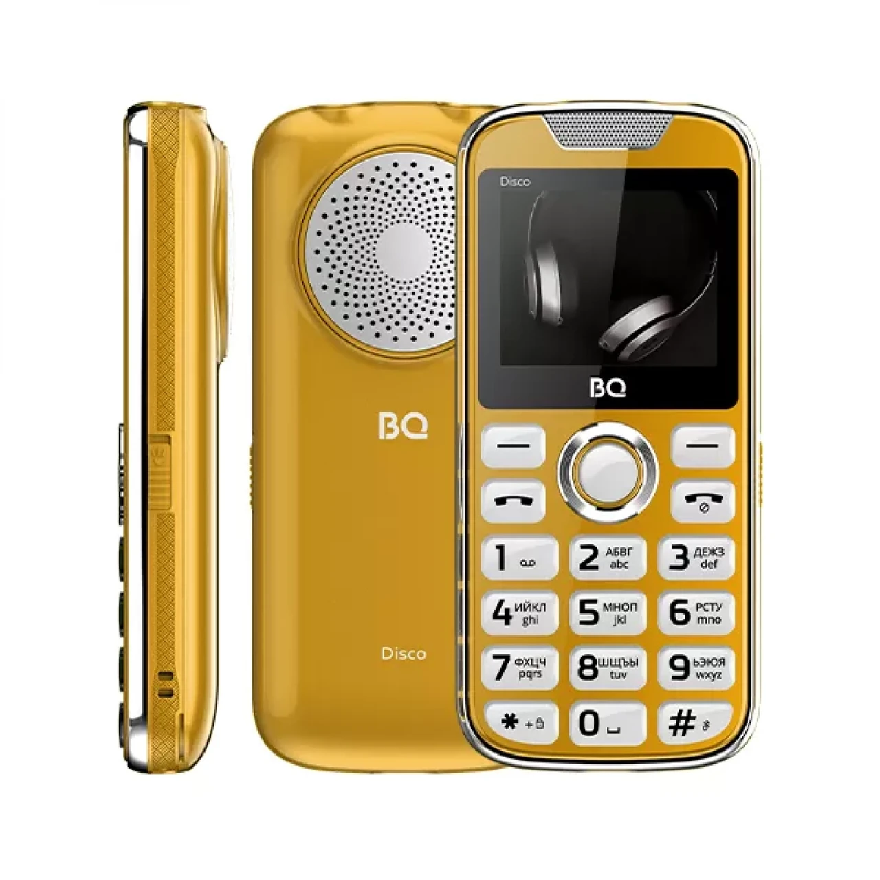 Мобильный телефон BQ BQ-2005 Disco (золотой) - фото 1 - id-p203141181