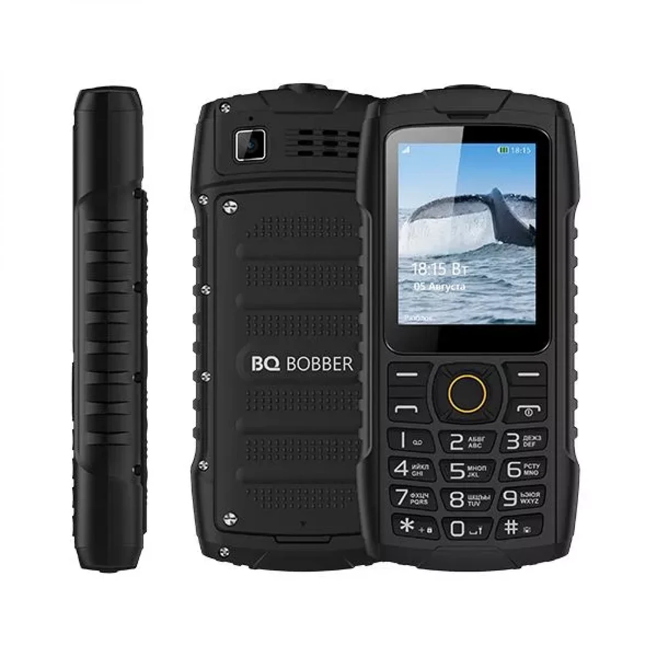 Мобильный телефон BQ Bobber (BQ-2439) (черный) - фото 1 - id-p203141184