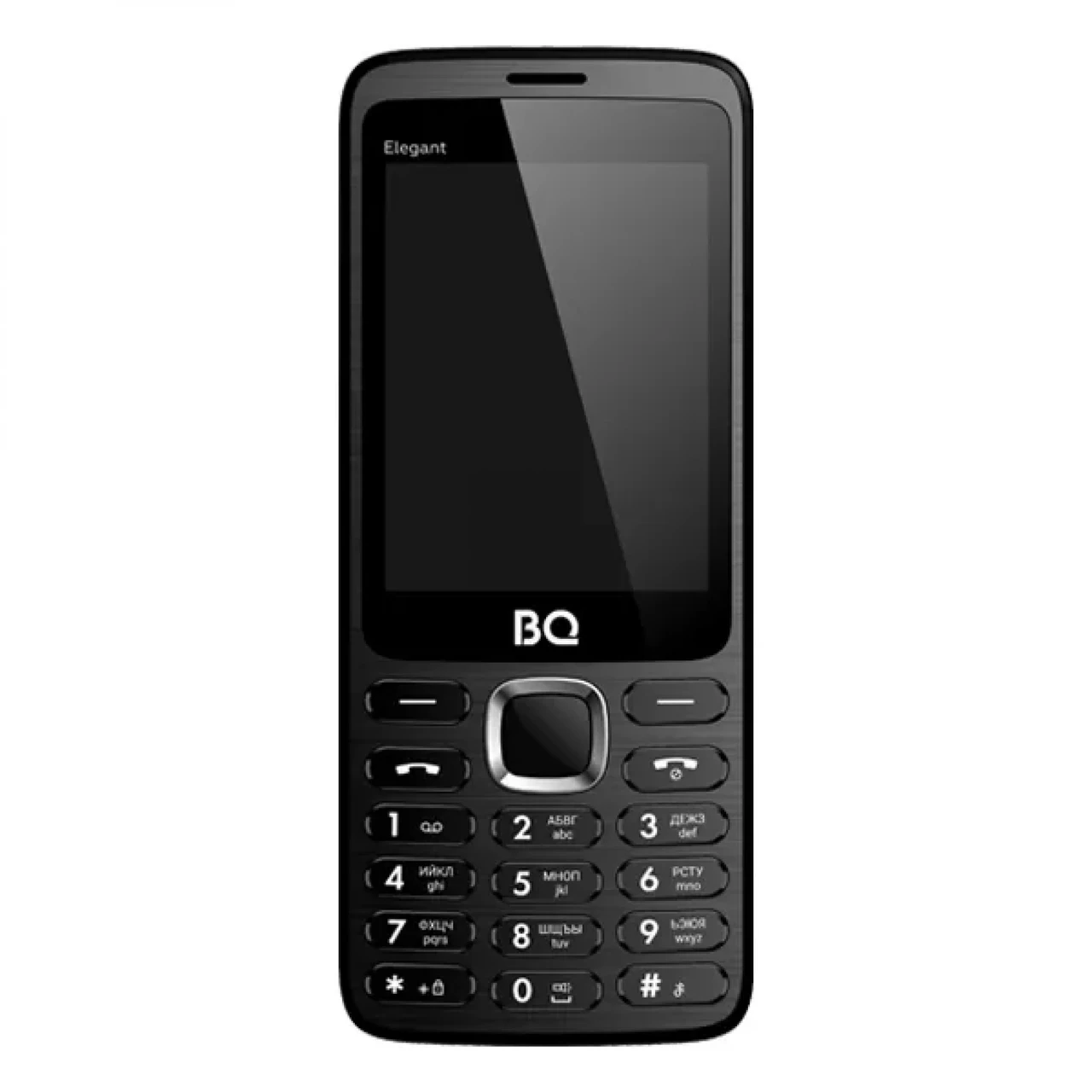 Мобильный телефон BQ BQ-2823 Elegant (черный) - фото 1 - id-p203141194