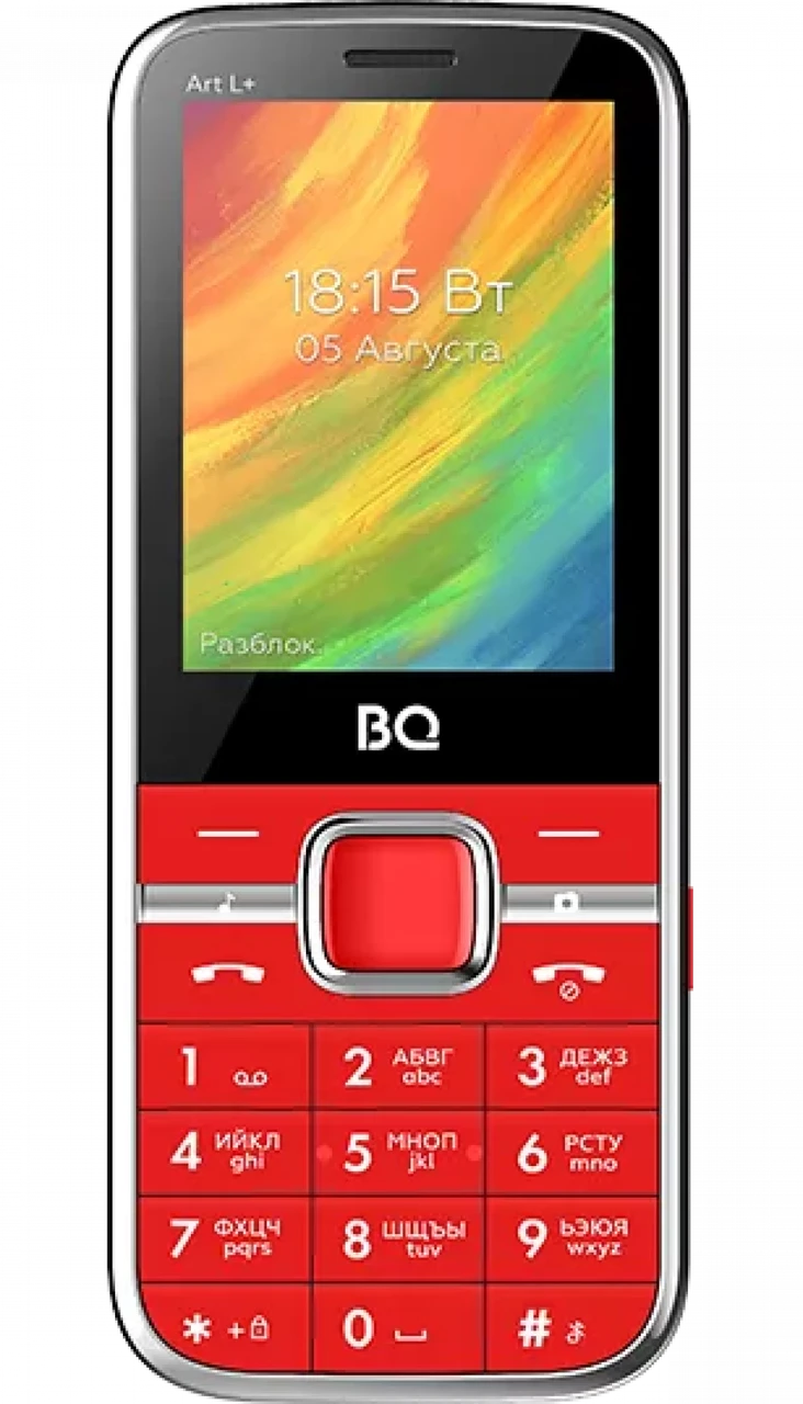 Мобильный телефон BQ BQ-2448 Art L (красный)