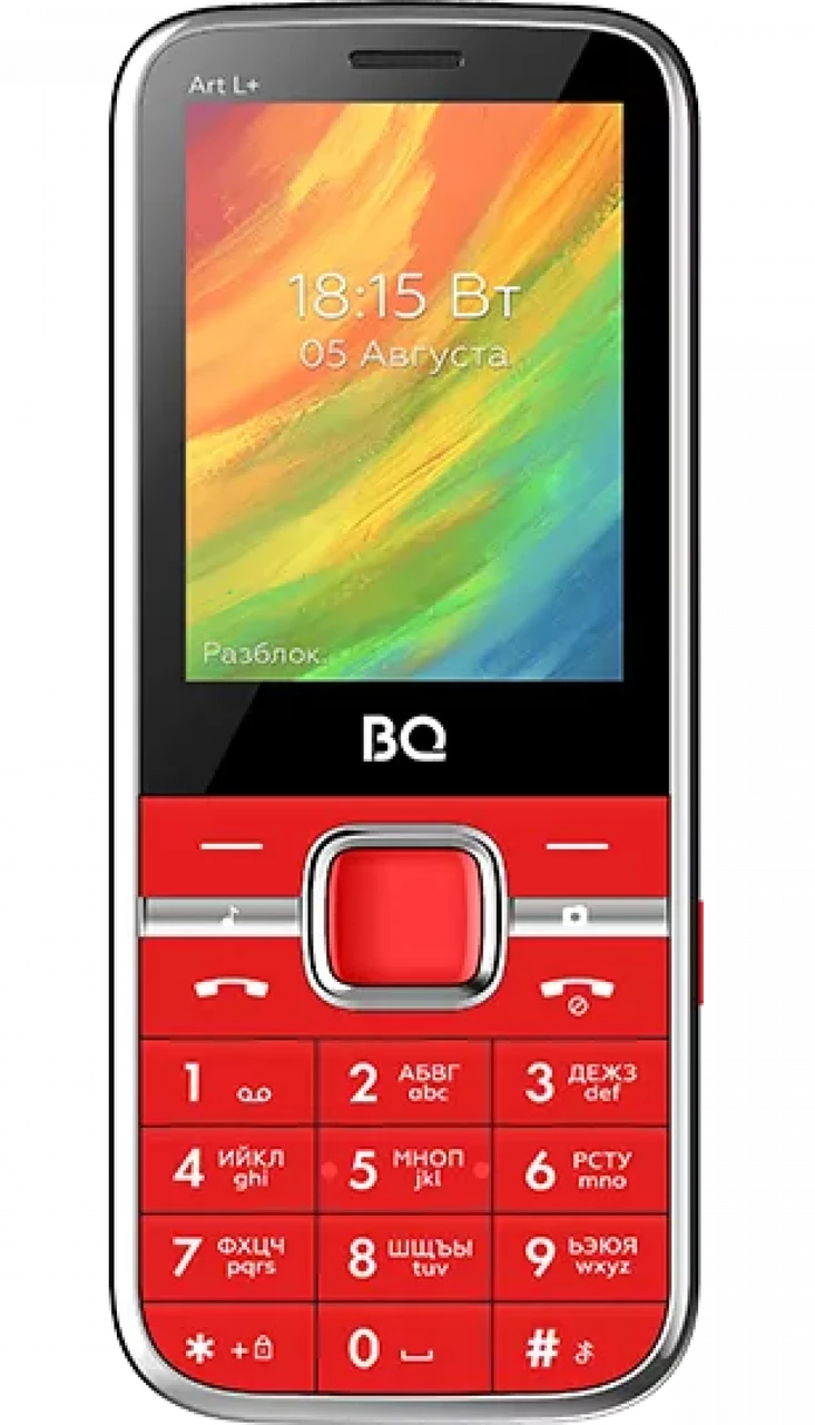 Мобильный телефон BQ BQ-2448 Art L (красный) - фото 1 - id-p203141200