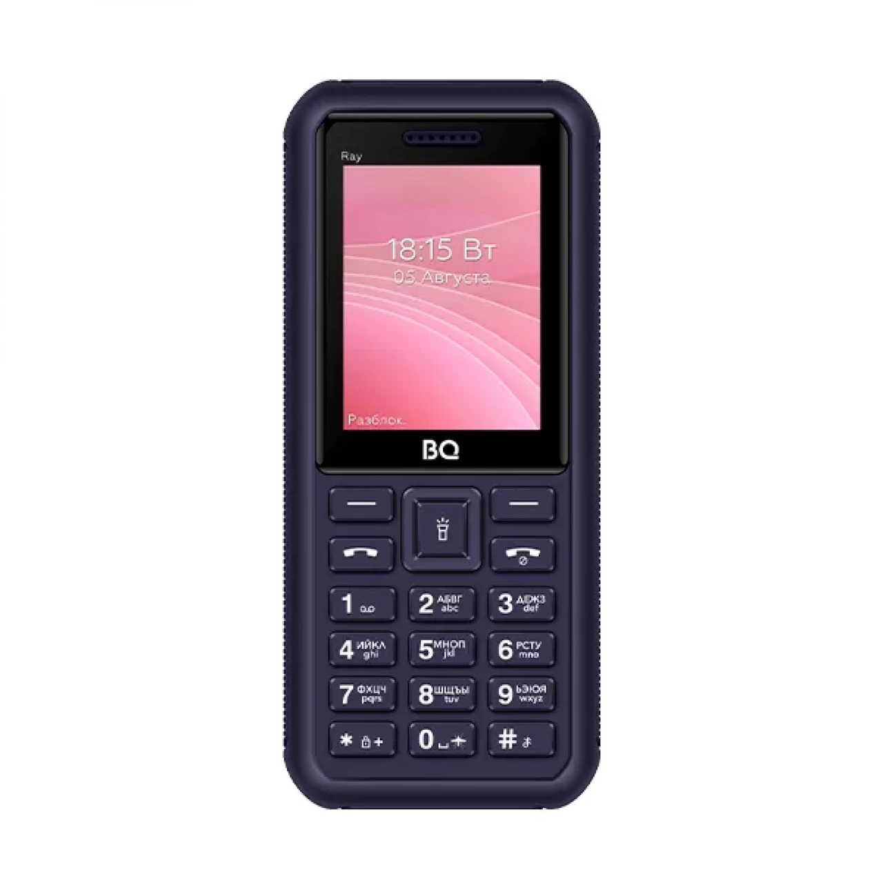 Мобильный телефон BQ BQ-2454 Ray (черный) - фото 1 - id-p203141201