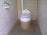 Торфяной биотуалет PitEco 506 с вентилятором, фото 4