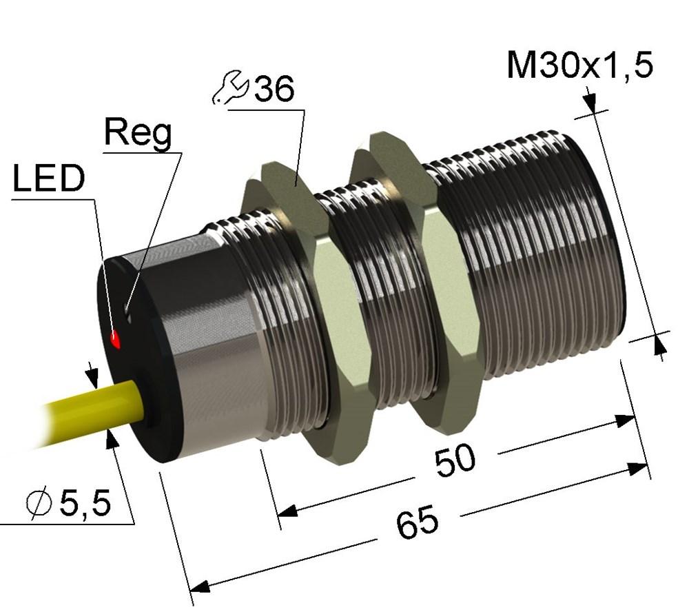 Датчик PS1-30M65-10B21-K (ВБ1.30М.65.10.2.1.К) ОПТОМ