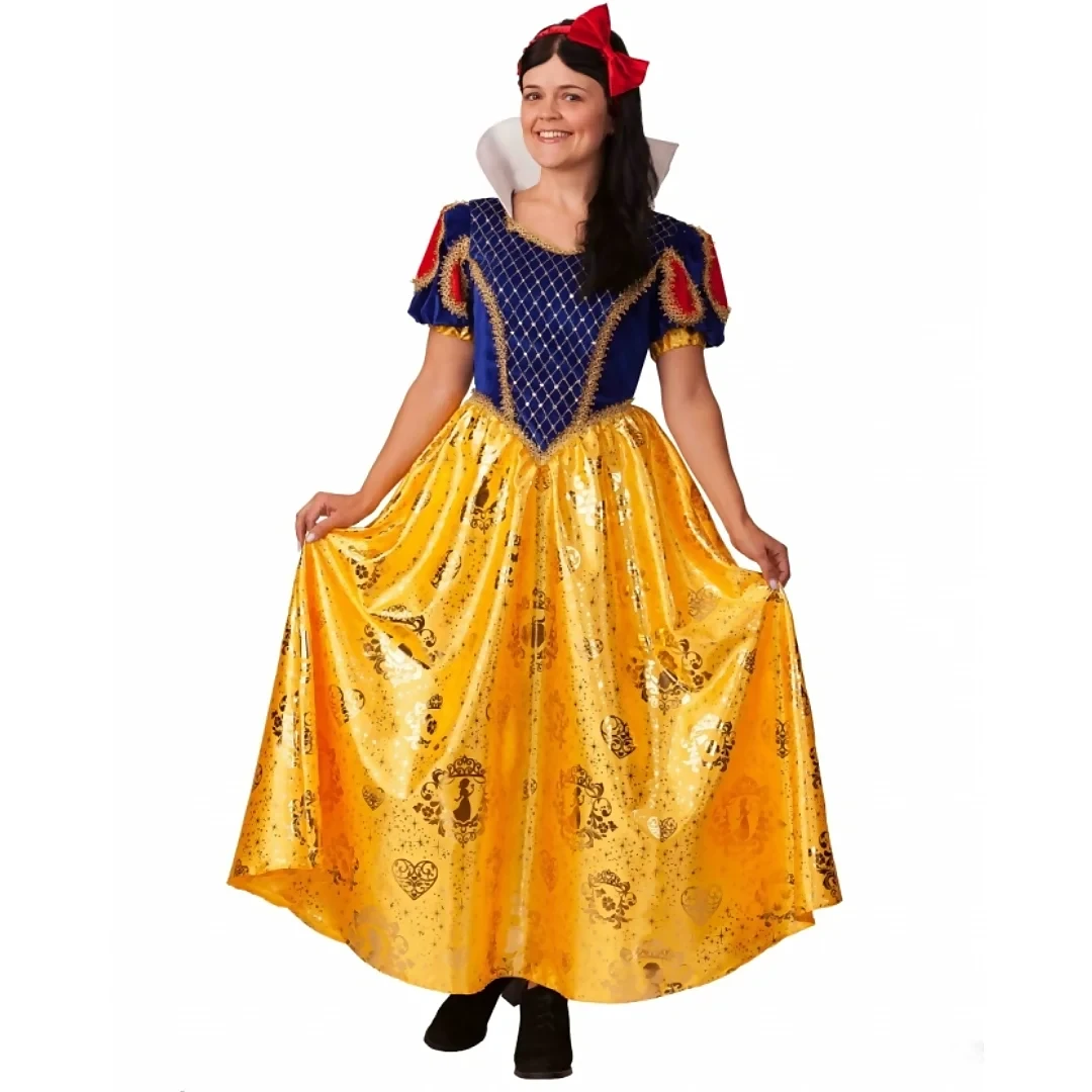 Карнавальный костюм для взрослых Принцесса Белоснежка БАТИК 6055 - фото 1 - id-p203143354