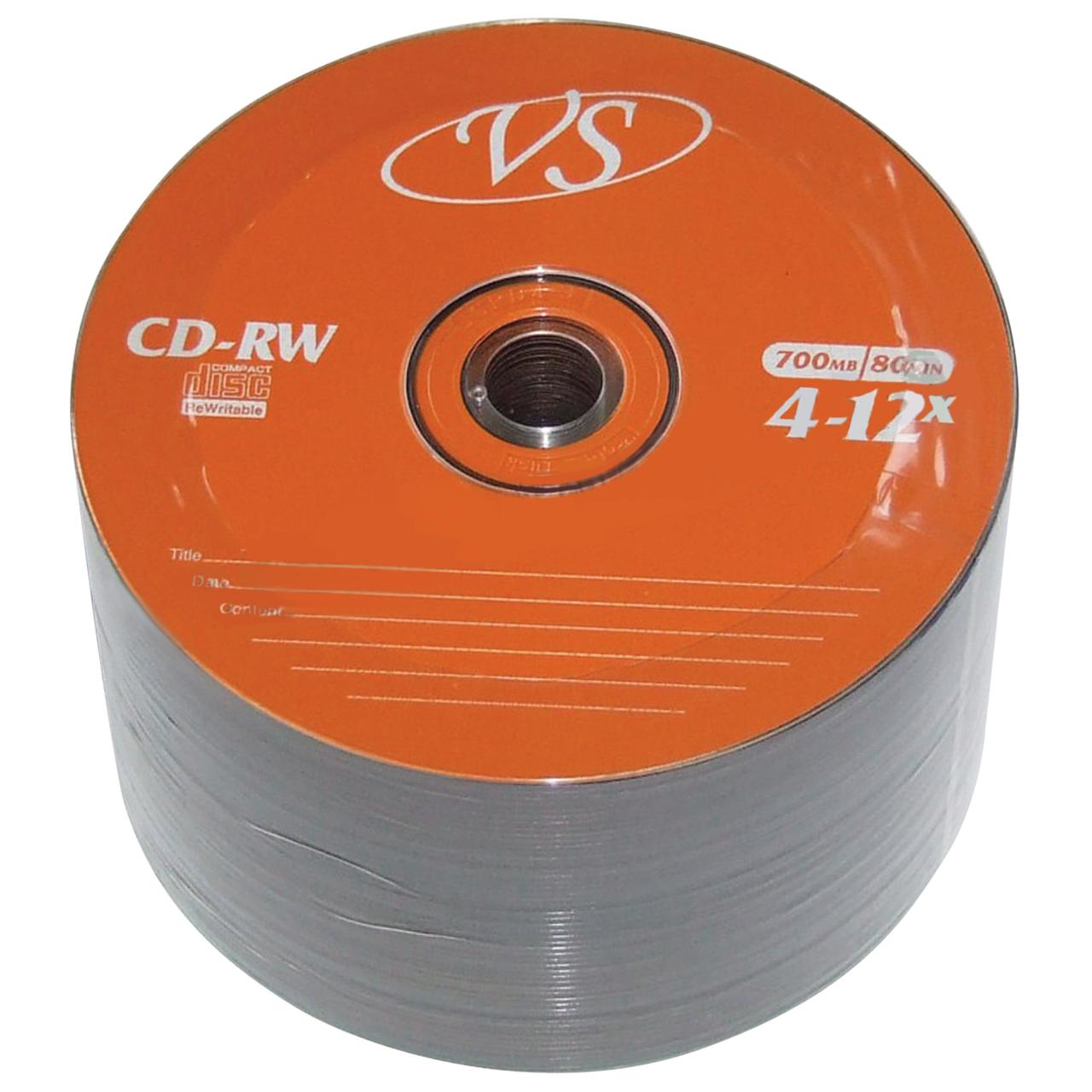 VS CD-RW 80 (4-12x),(балк)(50),логотип (600) - фото 1 - id-p203150914