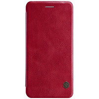 Кожаный чехол Nillkin Qin Leather Case Red для OnePlus 5