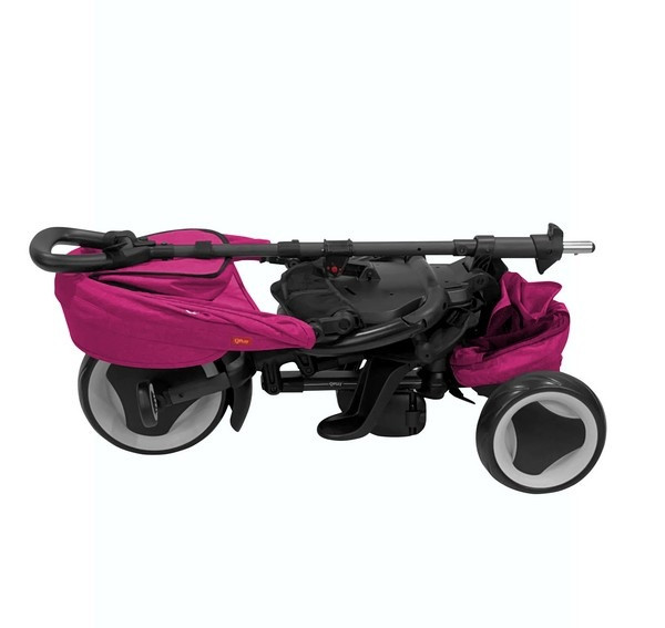Детский трёхколёсный велосипед складной Qplay Rito Plus (фиолетовый) - фото 3 - id-p203151125