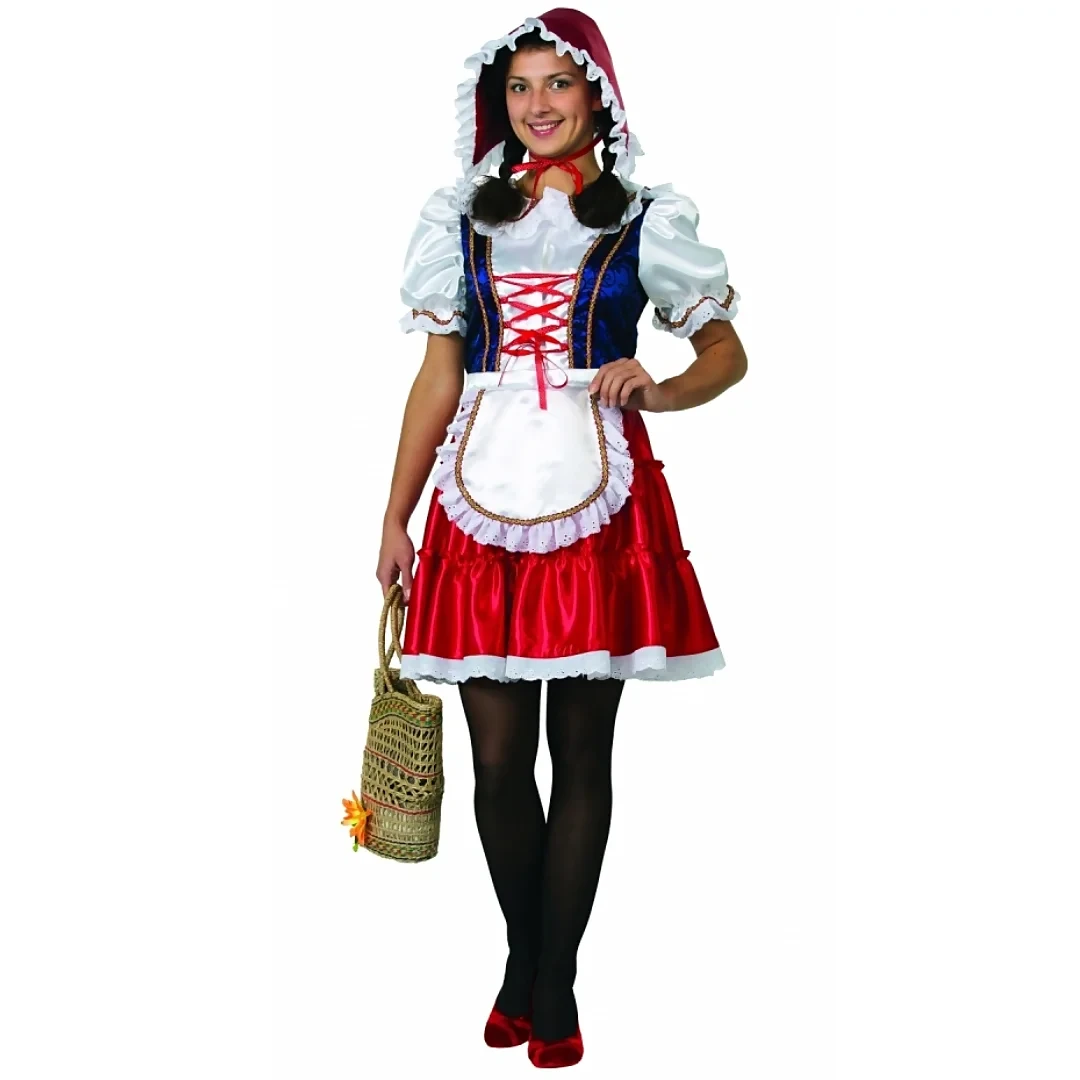 Карнавальный костюм для взрослых Красная Шапочка БАТИК 6010 - фото 1 - id-p203151176
