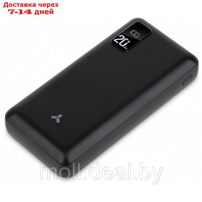 Внешний аккумулятор Accesstyle Winter 20PD, 20000 мАч, 2 USB, 2.1 А, дисплей, черный - фото 2 - id-p203114506