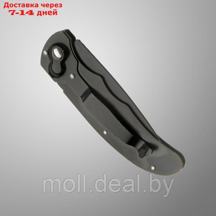 Нож складной, автоматический "Миг" сталь - 420, рукоять - алюминий, 20 см - фото 3 - id-p203111886