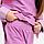 Костюм детский (свитшот, брюки) MINAKU цвет лавандовый, рост 110 см, фото 4