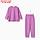 Костюм детский (свитшот, брюки) MINAKU цвет лавандовый, рост 110 см, фото 6