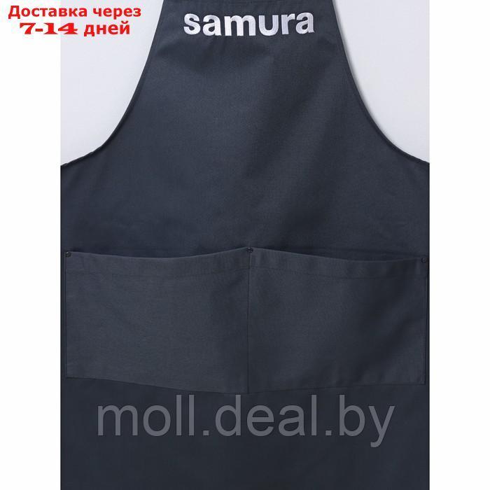 Фартук Samura, черный, 90х70см - фото 4 - id-p203113384