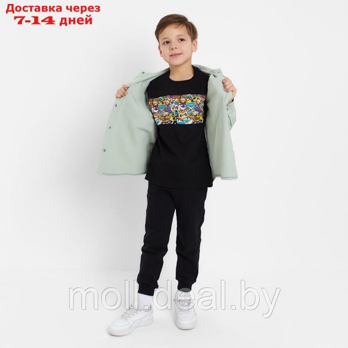 Рубашка джинсовая детская KAFTAN р. 28 (86-92 см) - фото 4 - id-p203113801
