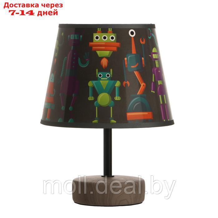 Настольная лампа "Роботы" Е14 15Вт 20х20х27 см - фото 7 - id-p203112433
