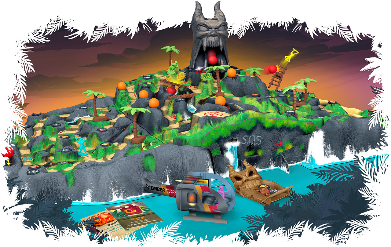 Настольная игра Fireball Island: Проклятие острова Вул-Кар. Компания Фабрика Игр - фото 2 - id-p203152243