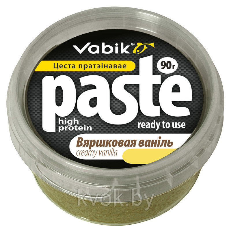 Насадка Vabik PASTE тесто протеиновое Сливочная ваниль 90г - фото 1 - id-p203152060