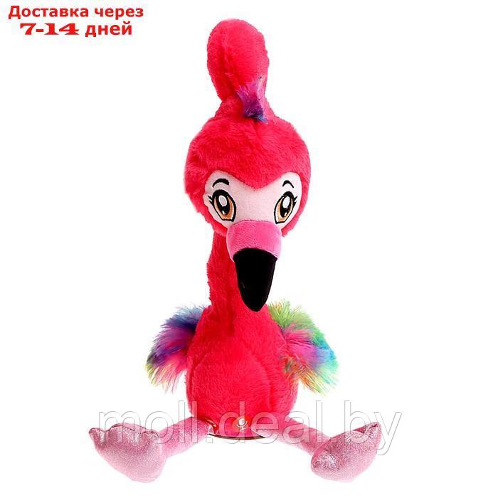 Музыкальная игрушка "Весёлый фламинго", звук, движение, повтор голоса - фото 2 - id-p203112593