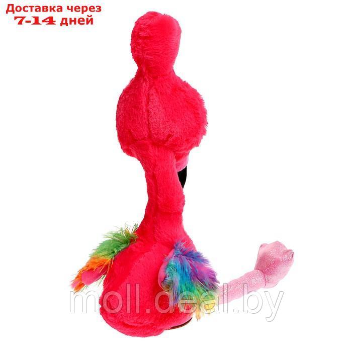 Музыкальная игрушка "Весёлый фламинго", звук, движение, повтор голоса - фото 3 - id-p203112593