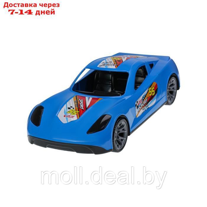 Машинка Turbo "V-MAX" голубая 40 см. И-5854 - фото 1 - id-p203114075