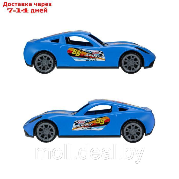 Машинка Turbo "V-MAX" голубая 40 см. И-5854 - фото 3 - id-p203114075