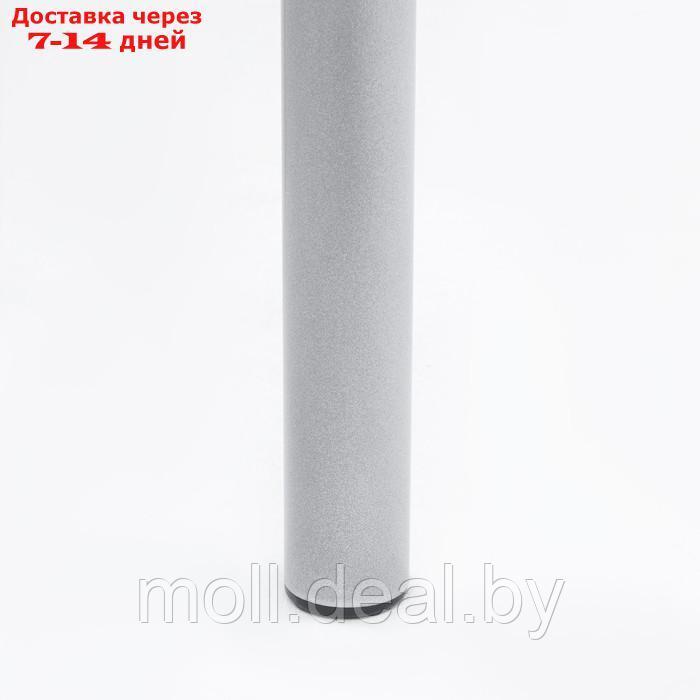 Стол ломберный 790(1180)х590х750, металик серый/Белый - фото 8 - id-p203110987