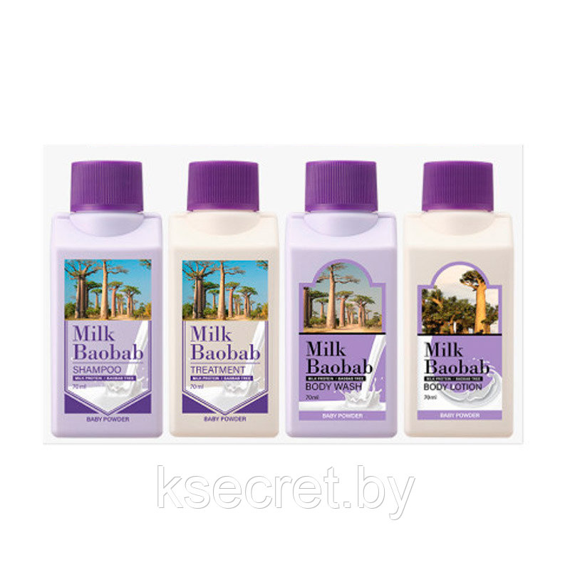 Миниатюра бальзама для волос Milk Baobab Perfume Treatment Baby Powder Travel Edition 70мл - фото 2 - id-p203156884