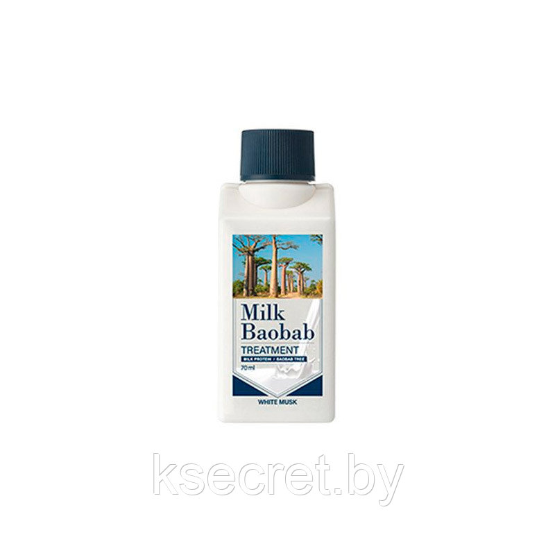 Миниатюра бальзама для волос Milk Baobab Treatment White Musk Travel Edition 70мл - фото 1 - id-p203156889