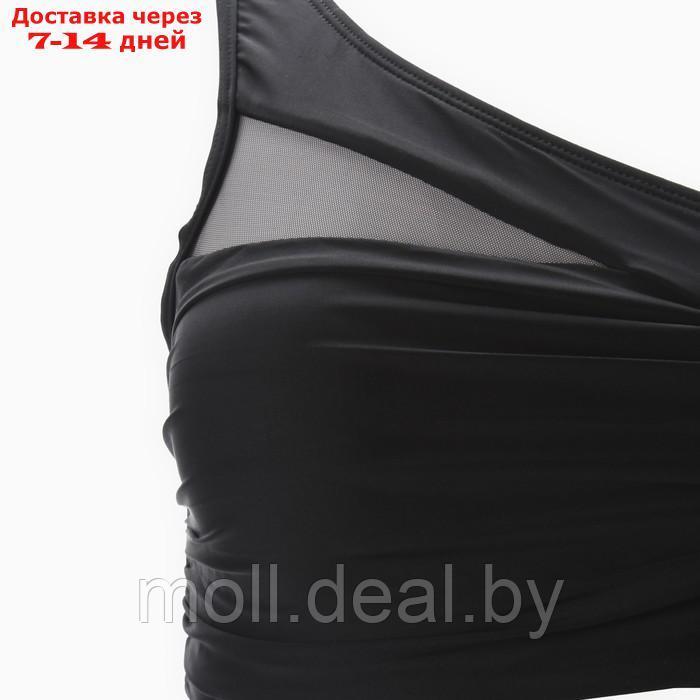 Купальник женский раздельный, цвет чёрный, размер 38 (42) - фото 7 - id-p203112856