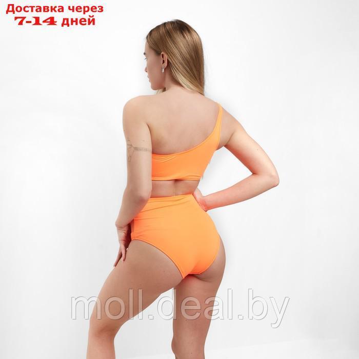 Купальник женский раздельный, цвет оранжевый, размер 38 (42) - фото 5 - id-p203112858