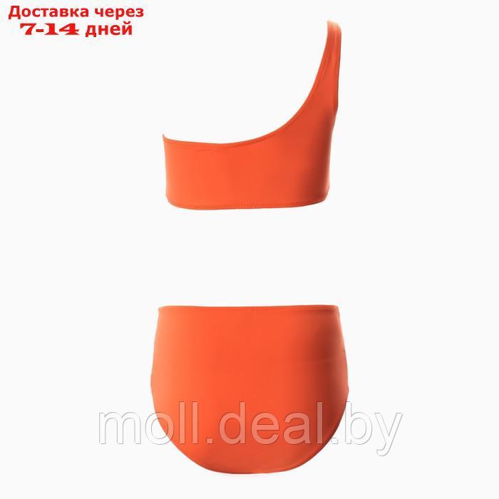 Купальник женский раздельный, цвет оранжевый, размер 38 (42) - фото 9 - id-p203112858