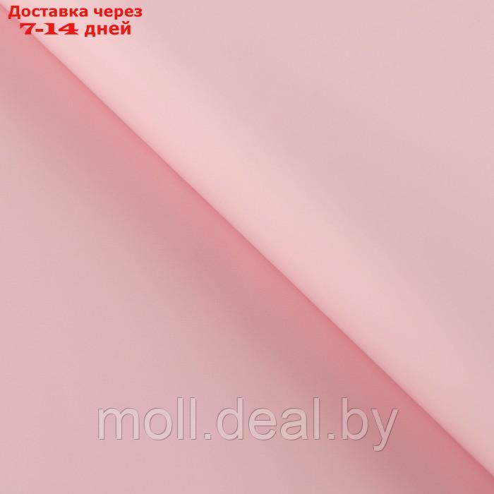Пудровая пленка двусторонняя "Нежно-розовый+серый" 50 мкм 0,5х9 м - фото 6 - id-p203111636