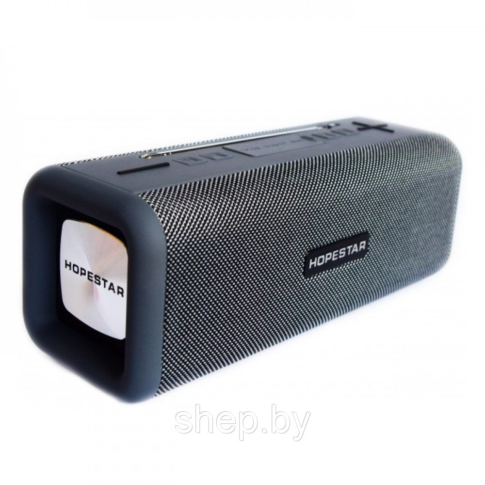 Портативная влагозащищенная стерео колонка Hopestar T9 (Bluetooth, TWS, FM, MP3, AUX, Mic) - фото 7 - id-p203157027