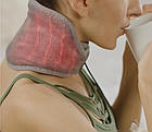 Массажер-грелка для шеи / массажный шарф CALM MASSAGING NECK WRAP (3 режима интенсивности, 3 режима нагрева, 9, фото 2